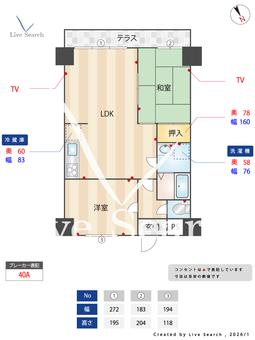 エレナ和歌浦 0103 【和歌山県紀三井寺駅】 の間取り図