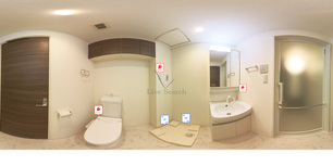 リアン猫洞通 302 【愛知県本山駅】 の間取り図