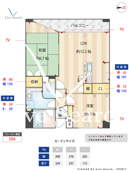 シテラ川崎フローリア 303 【神奈川県JR川崎駅】 の間取り図