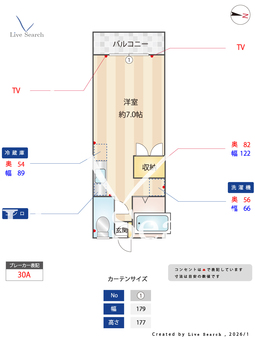 コーポみすず 1H 【福岡県新飯塚駅】 の間取り図