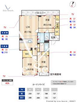 サンルミナスⅢ 201 【福岡県今宿駅】 の間取り図