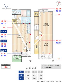 Wealthy hills 101 【愛知県名古屋市営地下鉄桜通線「相生山」徒歩26分】 の間取り図