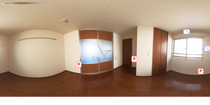 ビーバーズハウス 302 【大阪府阪急電鉄神戸線　十三駅　徒歩5分】 の間取り図