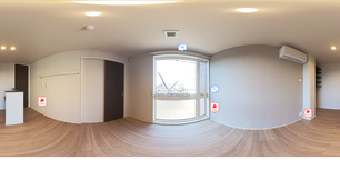 LYNN竹園 302 【茨城県つくば駅】 の間取り図