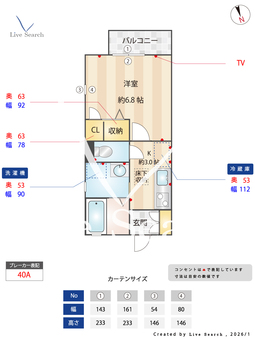 カサ　サンボンギ 101 【大阪府ＪＲ大阪環状線 天王寺駅 徒歩8分】 の間取り図