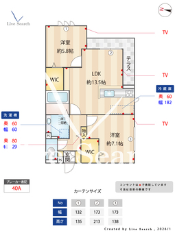 アーバンクロス 103 【大阪府阪和線　鳳駅　】 の間取り図