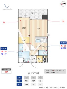 パグーロ城西 303 【福岡県西新駅】 の間取り図
