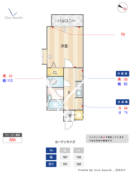 フォルム福岡南 401 【福岡県大橋駅】 の間取り図