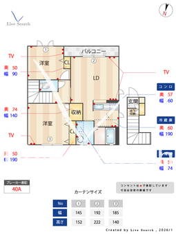 MAST COURT 鳴神 201 【和歌山県ＪＲ阪和線 和歌山駅 】 の間取り図
