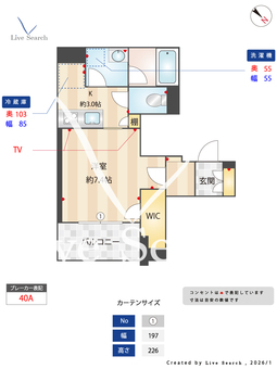 トロワ 201 【東京都本駒込】 の間取り図