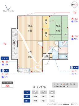 シャンティーズM B201 【福岡県姪浜駅】 の間取り図