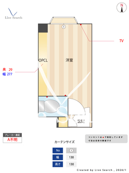 THE VALUE SHARED HOTEL TAKENOTSUKA 316 【東京都竹ノ塚駅】 の間取り図