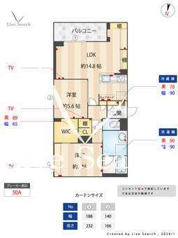プルメリア 303 【埼玉県北越谷駅】 の間取り図