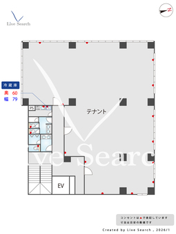 輪ビル  【福岡県大橋駅】 の間取り図
