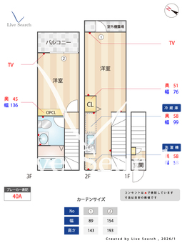 杉並区和泉一丁目 202 【東京都代田橋駅】 の間取り図
