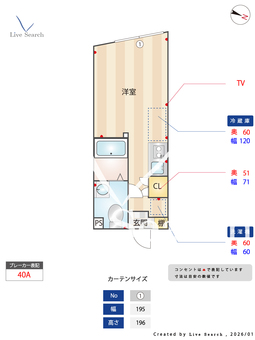 PASEO明大前 405 【東京都明大前】 の間取り図