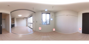 ウインドヒルB 206 【茨城県水戸】 の間取り図