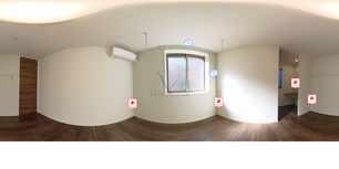 カーサプレミアス 201 【東京都田無駅】 の間取り図