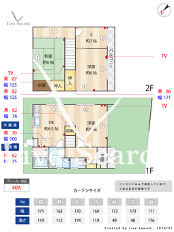 北五葉6丁目貸家  【兵庫県鈴蘭台西口駅】 の間取り図