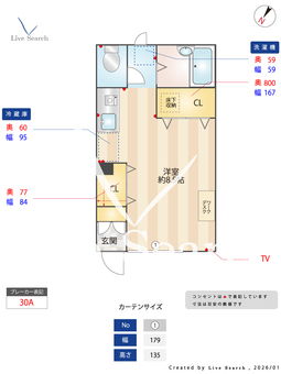 エスエフ ファミール 102 【東京都初台駅、参宮橋駅、幡ヶ谷駅】 の間取り図