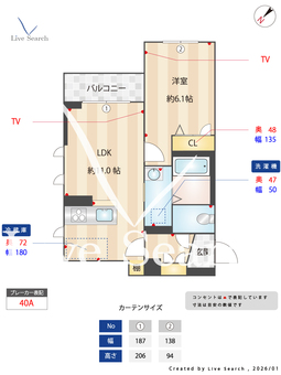 クレインズマンション 303 【神奈川県伊勢原駅】 の間取り図