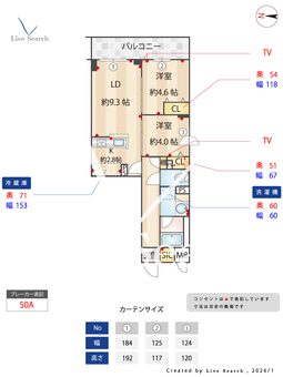 プライムガーデン若木 312 【東京都上板橋】 の間取り図