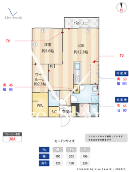 フォーラム26 B201 【大阪府弥刀駅】 の間取り図