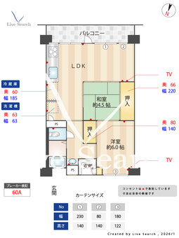 魚崎コーポ 1002 【兵庫県阪神青木駅】 の間取り図