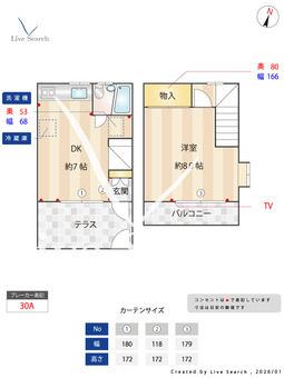髙橋ハイツ 1 【東京都千歳烏山駅】 の間取り図