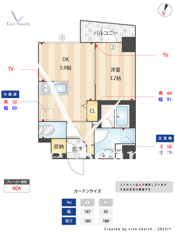 LOC‘S赤羽志茂 301 【東京都志茂駅】 の間取り図