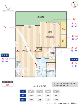 フォーレスうえだ 103 【和歌山県和歌山線 岩出駅】 の間取り図