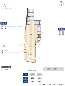 SPコート目白 204 【東京都雑司ヶ谷駅】 の間取り図