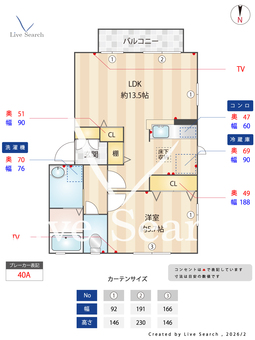 クレメント　I 101 【茨城県赤塚駅】 の間取り図