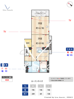 Sha　Maisonローレル千僧 302 【兵庫県阪急伊丹駅】 の間取り図