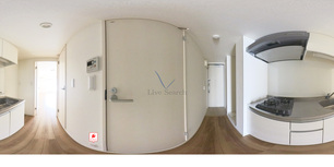 サンキエム 3D 【愛知県地下鉄東山線「八田」駅】 の間取り図