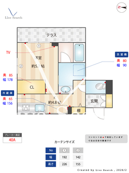Maison de Asheiy 201 【熊本県ＪＲ豊肥本線 南熊本駅 徒歩10分】 の間取り図