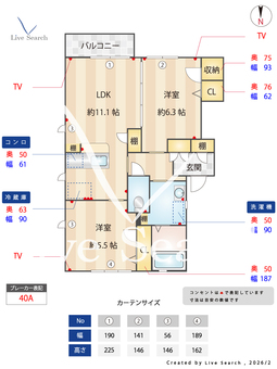 カサベルテもみじ谷　F 201 【茨城県水戸駅】 の間取り図