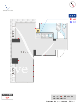 メゾン岡田 101 【東京都表参道駅】 の間取り図