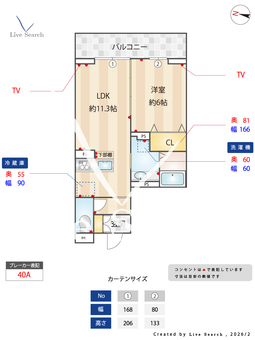 グランヴィル 301 【埼玉県湘南新宿ライン宇都宮線横須賀線　土呂駅　徒歩7分】 の間取り図