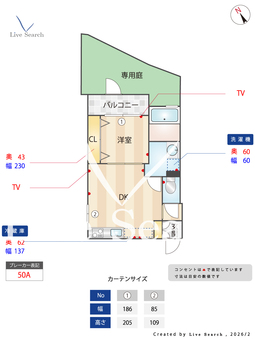 岩伸リバーコート住吉 105 【大阪府南海高野線　住吉東駅】 の間取り図