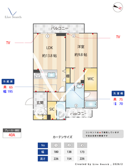 Maison de Asheiy 406 【熊本県ＪＲ豊肥本線 南熊本駅 徒歩10分】 の間取り図