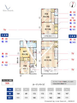 綾瀬2丁目戸建 2 【東京都綾瀬駅】 の間取り図