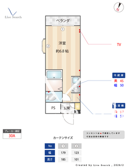 リエス習志野台 206 【千葉県習志野駅】 の間取り図