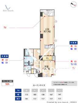 872746R　ライオンズマンション池之端 206 【東京都湯島駅】 の間取り図