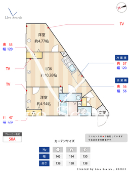 プラティーク代々木上原 204 【東京都笹塚駅　徒歩9分】 の間取り図