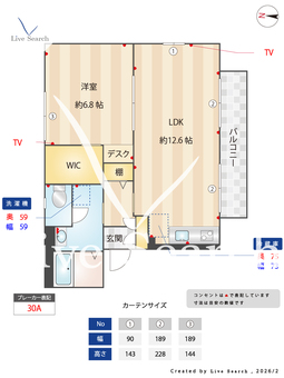 エスポワールⅡ 101 【埼玉県川越駅】 の間取り図