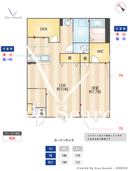 シュバーンⅡ 103 【東京都亀有駅】 の間取り図