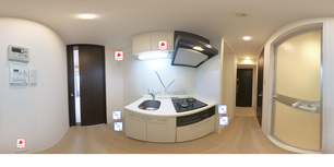 エスティメゾン麻布十番 405 【東京都麻布十番】 の間取り図