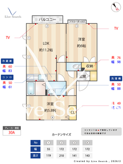 サンフレンドハイツA 201 【千葉県JR内房線　浜野駅】 の間取り図