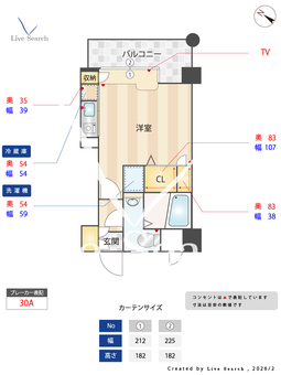 エステートモア高宮レーブ 220 【福岡県高宮駅】 の間取り図